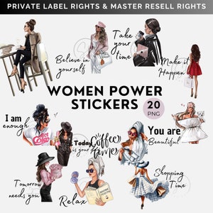 Stickers For Planners Digital Stickers Goodnotes  PNGs Digital Stickers Pre-cropped iPad Sticker Master Resell Right PLR Digital Product