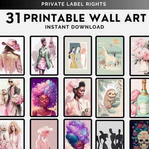 Printable Wall Art Resell Rights Digital Download Prints Commercial Use Art Decor Instant Download Artwork Commercial Use Wall Decor Resell