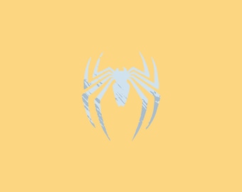 Spiderman Logo (svg, png, dxf, eps) Cut Files (Digital Download)