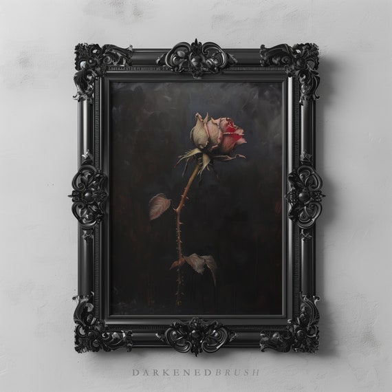 FUDMAE 筆前　Red Rose グラフィックポスター スカル FUDMAE 筆前 Red Rose グラフィックポスター スカル - メルカリ