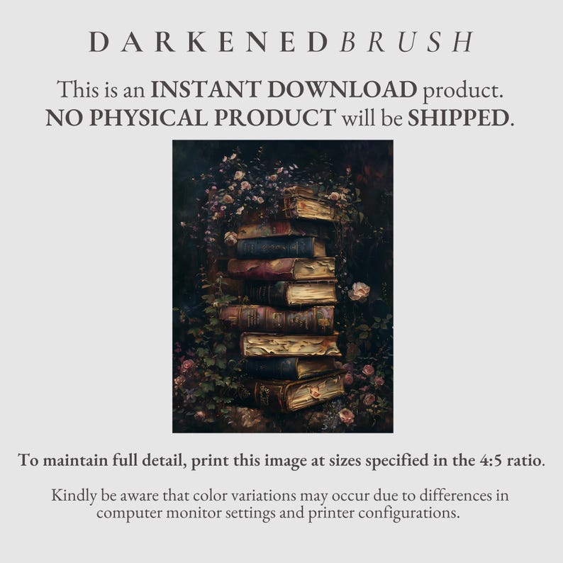 May include: A stack of old, worn books with brown leather covers and gold lettering. The books are surrounded by dark green foliage and small pink flowers.