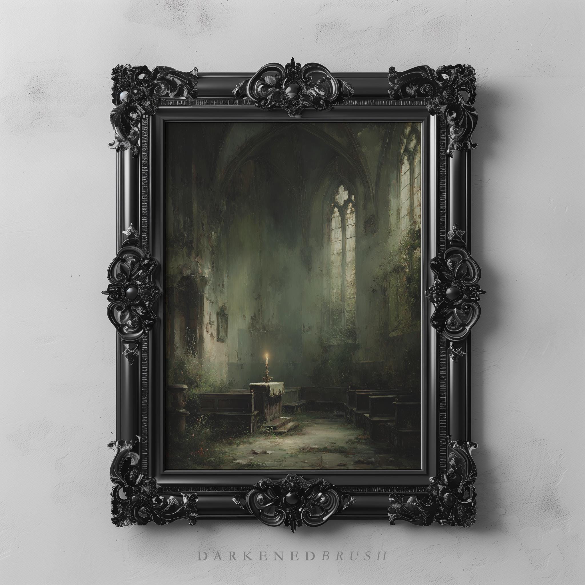 Iglesia abandonada - Etsy México, image size:2048x2048