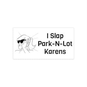 Parkeerplaats Karen Bumperstickers