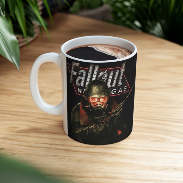 Fallout New Vegas Mug, NCR Ranger, Video Game Mug, Bethesda, Gift For, Gamer Gift, Video Game Lover