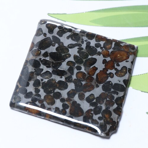 41g Slice shops meteorites,Sericho Kenyan Pallasite olive meteorite V396
