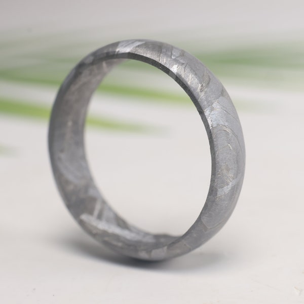 Meteorite Wedding Ring，Muonionalusta meteorite Ring,Meteorite Jewelry