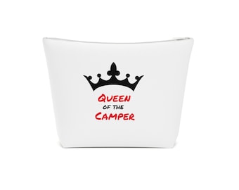 Borsa per cosmetici in cotone Queen of the Camper