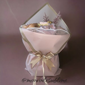 Hijab veil bouquet to personalize Mother's Day Eid wedding image 2