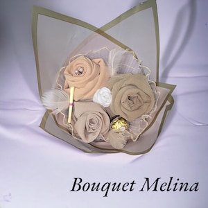 Hijab veil bouquet to personalize Mother's Day Eid wedding image 9