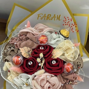 Hijab-Schleierstrauß zur Personalisierung von Eid, Geburtstag, Beistand, Hochzeit …
