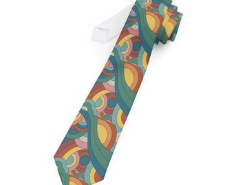 fun tie for unique boys and girls, retro, vintage, fashion, alternative.