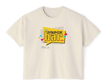 Women's SnackBar boxy tee