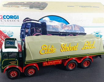 Boxed Corgi Eddie Stobart Atkinson 8 Wheel Rigid With Load - 97327 (966)