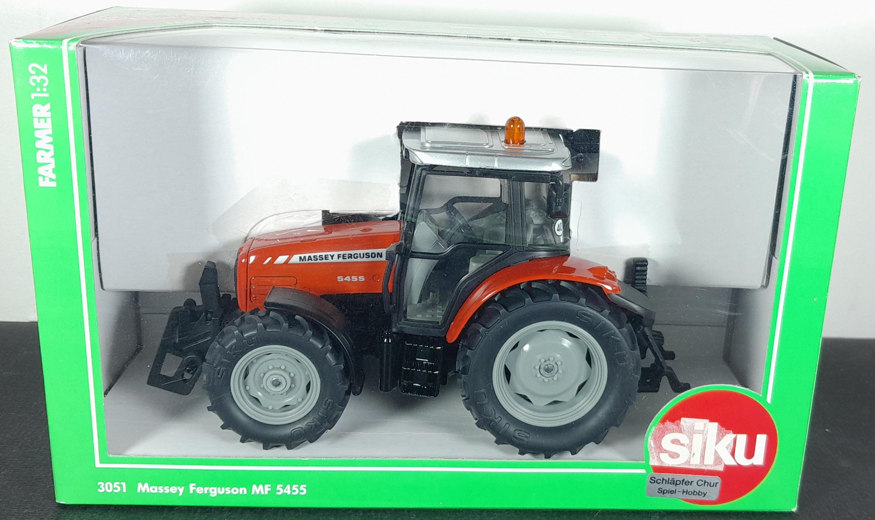 Boxed Siku 1:32 Scale Massey Ferguson MF5455 Tractor - 3051 - Etsy