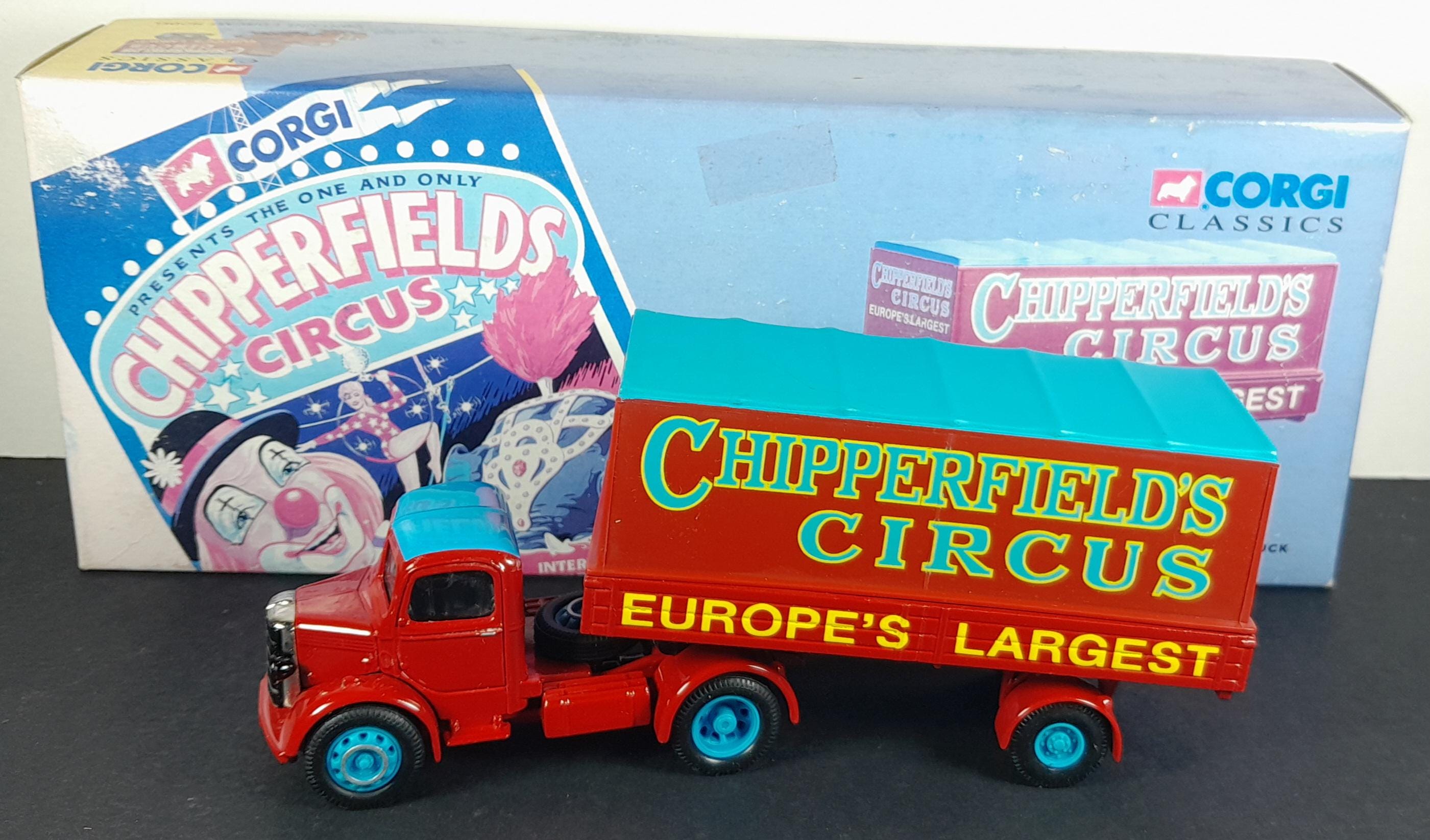 Boxed Corgi Chipperfields Circus Bedford O Articulated Truck