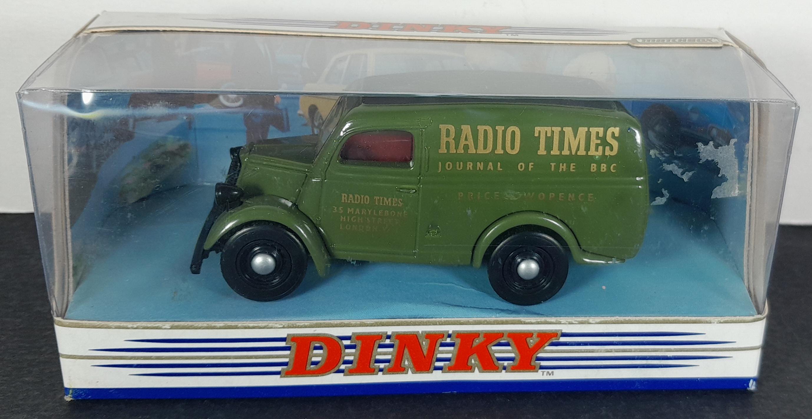 Boxed Dinky Matchbox Radio Times 1950 Ford E83W 10 CWT Van - DY-4