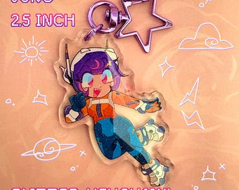 Juno Keychain Overwatch 2 | OW2 | 2.5" One Sided Glitter