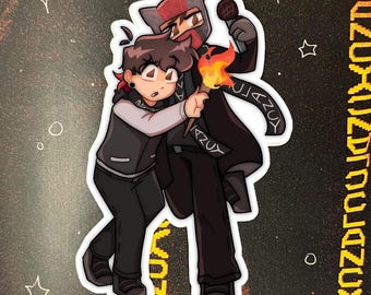 Twenty One Pilots Sticker | 3" Matte Laminate Vinyl Sticker | Clancy | Torchbearer and Clancy