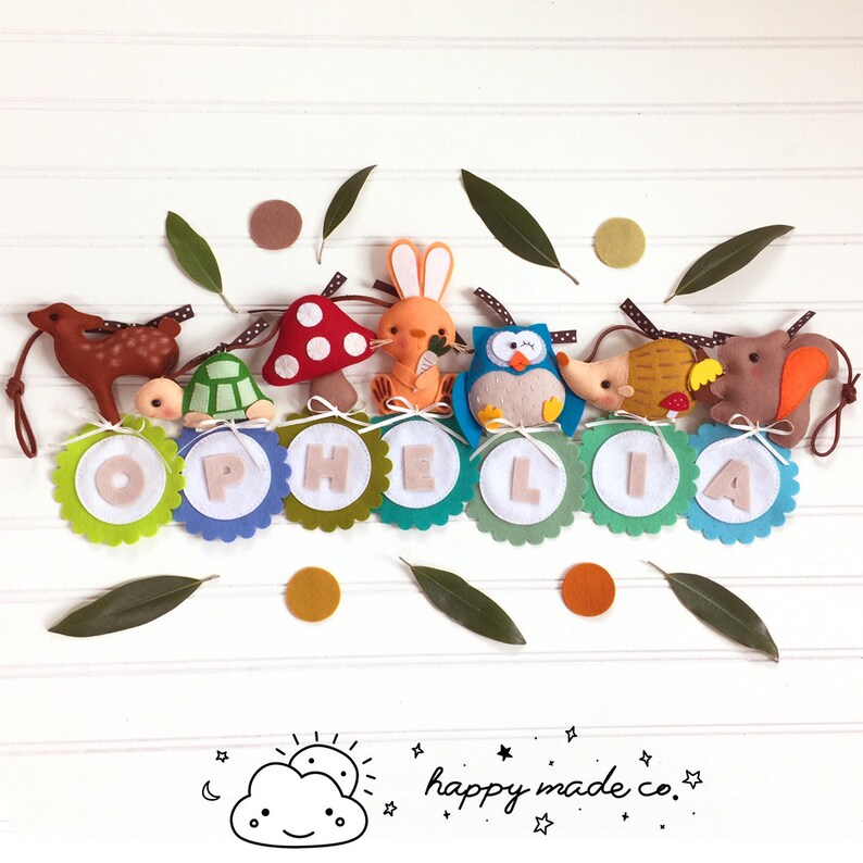 FREE US SHIP Custom Personalized Fun Animals Name Banner, Wall Art Felt Garland, Baby Nursery Decor, Party Banner, Kids Room Decor, Signage - .br FREE US SHIP Custom Personalized Fun Animals Name Banner, Wall Art Felt Garland, Baby Nursery Decor, Party Banner, Kids Room Decor, Signage - .br