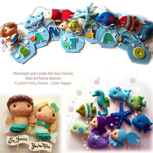 Oceanography Under the Sea Fish, Baby Mobile, Kids Playroom Decor, Baby Nursery Mobile, Ocean Sea Maritime Theme, Custom Baby Crib Mobile image 8