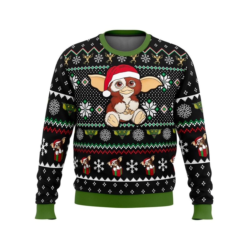 Gizmo Gremlins Ugly Christmas Ugly Sweater Gizmo Gremlins - Etsy