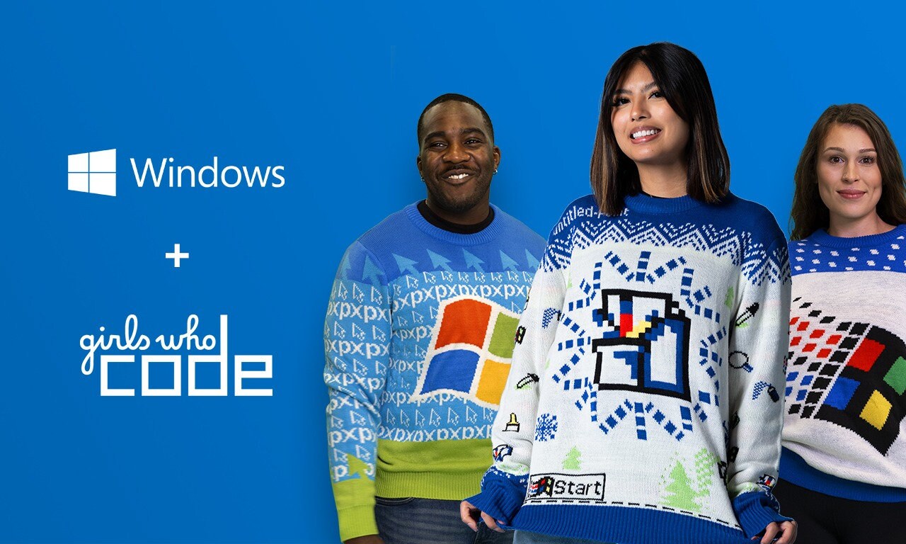 Christmas The Windows XP Ugly 3D Sweater