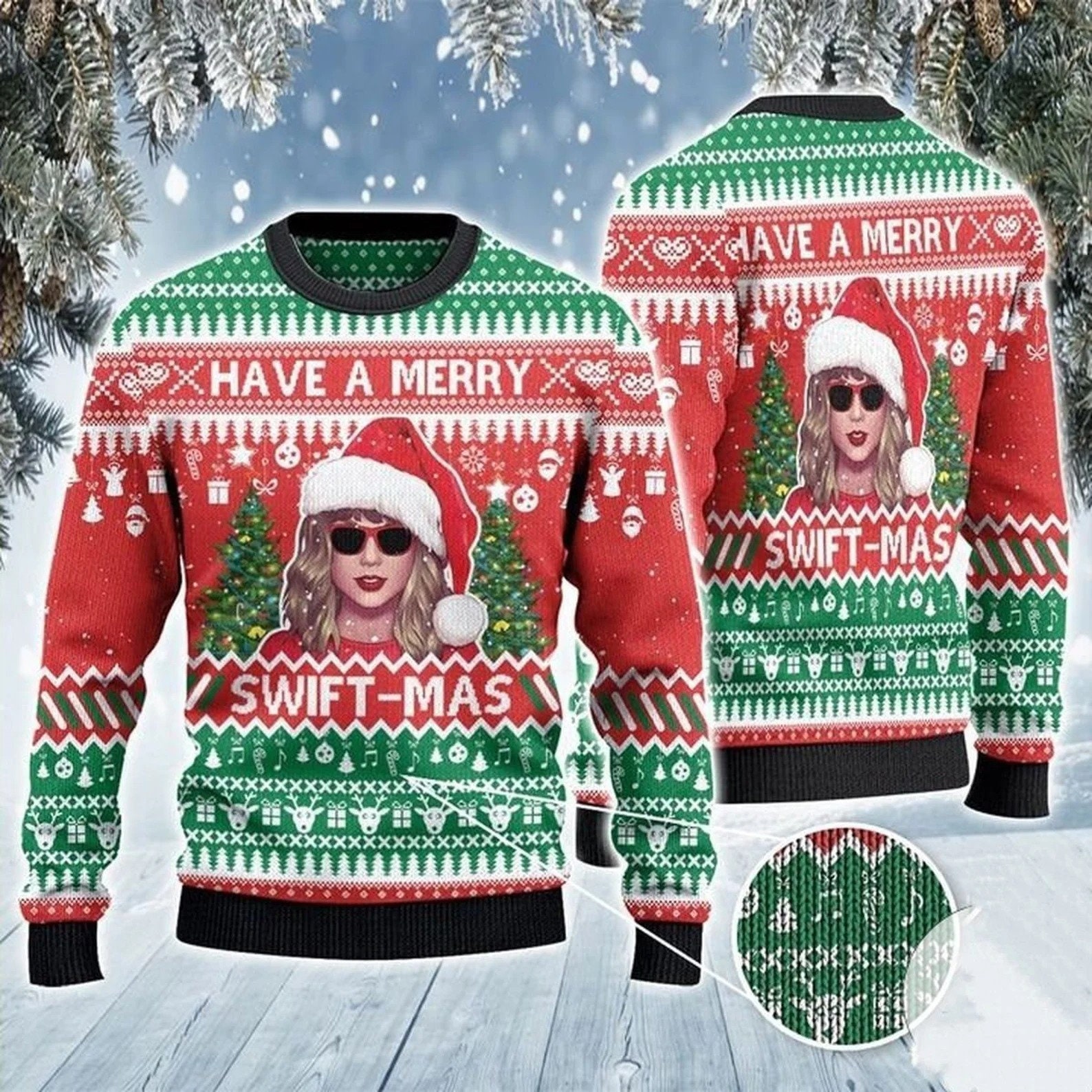 Discover Have A Merry Swiftmas Ugly Sweater