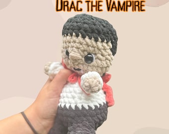 Crochet Spooklets Amigurumi Drac the Vampire Pattern (PDF)