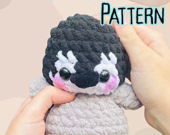 Crochet Penguin Amigurumi Pattern: Pocky Penguin (PDF Pattern)
