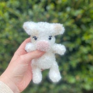 crochet pua pig handmade Moana pig cute amigurumi