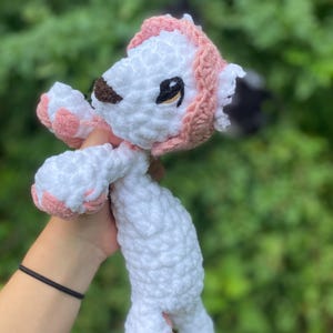cute ferret crochet plushie amigurumi weasel handmade plushie crochet