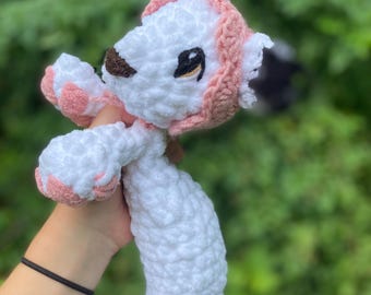 Crochet Ferret Plushie: Handmade Weasel Amigurumi