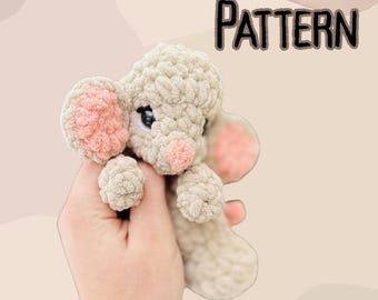 Crochet Mushroom the Mouse Snuggler Pattern: Mushroom Mouse (PDF Pattern)