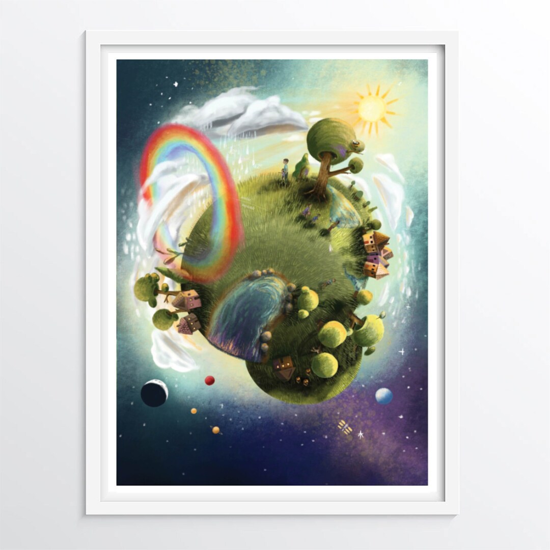Science Poster - Rainbows and How They Form - Science Art Poster for ...