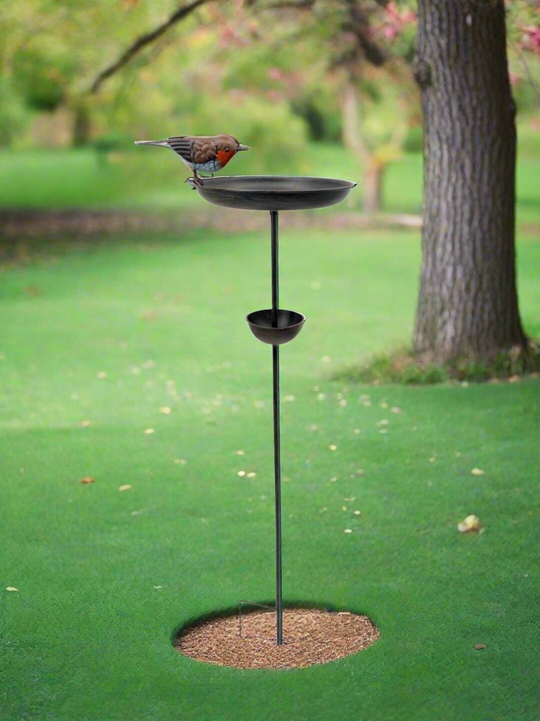 Rustic Powder Coated Robin Bird Feeder for Garden/outdoor - Etsy UK