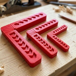 Angle Square – 22.5 45 90 Angle Guide – PETG Carpenter Square – Woodworking & DIY Tool