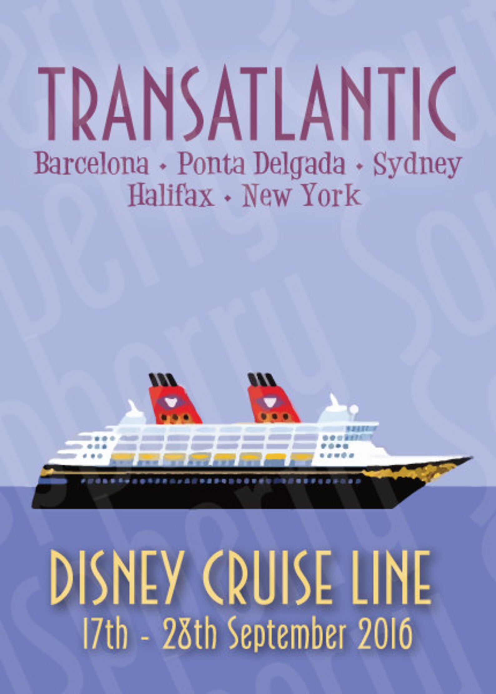 disney transatlantic cruise
