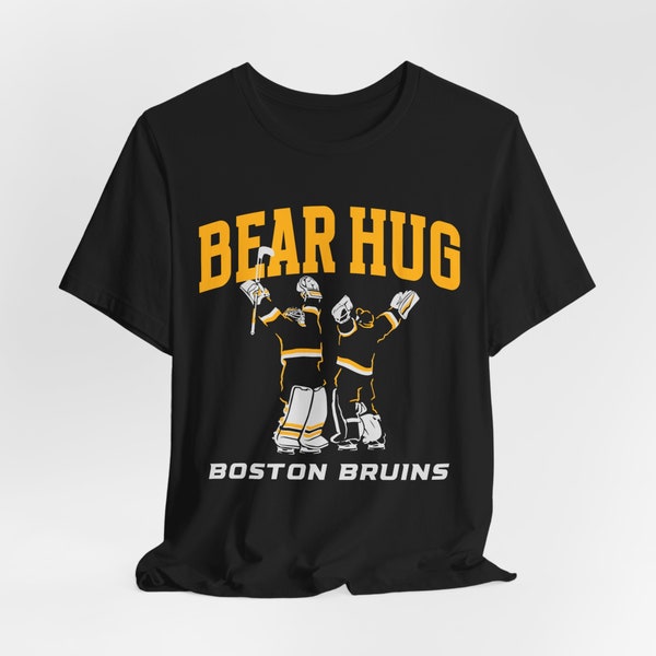 Boston Bruins Unisex T-Shirt, NHL Playoffs Hockey T-Shirt, Stanley Cup Playoff Shirt, Hockey Fan Tee, Graphic TShirt, Swayman and Ullmark