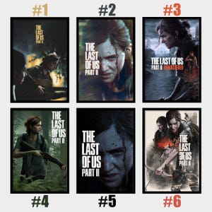 The last of us 2 Movie Game Set mit 18 Postern, hochwertiger Leinwanddruck, Fanartikel, Raumdekor, beliebtes Filmposter für Geschenk