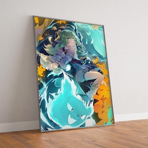 Honkai Stair Rail Huohuo Poster, High Quality Canvas Poster Print, Gifts for boyfriend or girlfriend, Birthday Present, Fan merchandise