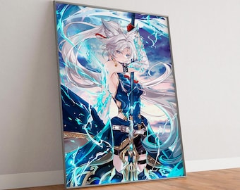 Honkai Stair Rail Feixiao Poster, High Quality Canvas Poster Print, Gifts for boyfriend or girlfriend, Birthday Present, Fan merchandise