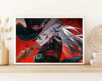Honkai Stair Rail Boothill Poster, High Quality Canvas Poster Print, Gifts for boyfriend or girlfriend, Birthday Present, Fan merchandise