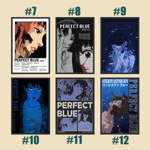 額縁入り　ポスター　PERFECT BLUE パーフェクトブルー 額縁入りポスターPERFECT BLUE パーフェクトブルー