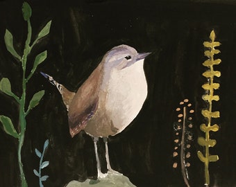 No. 29: Wren Fine Art Print, archival print