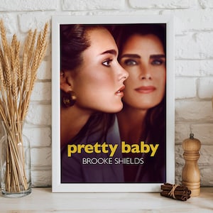 Pretty Baby. Brooke Shields Movie Posters High Quality Canvas Wall Art ...