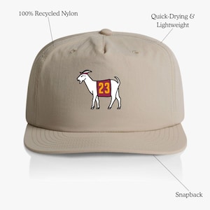 LeBron James Cleveland Basketball #23 GOAT Snapback Hat