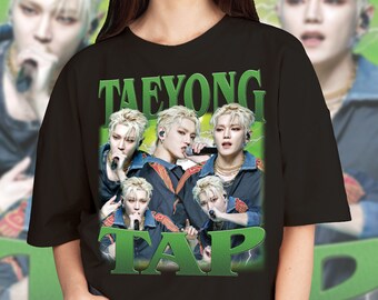 NCT Taeyong Unisex Tshirt, Kpop Bootleg Shirt, Kpop Tour Merch, Kpop Shirt Tour