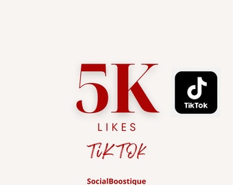 TikTok 5k Likes