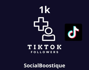 TikTok 1k Followers