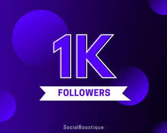 Instagram 1K Followers